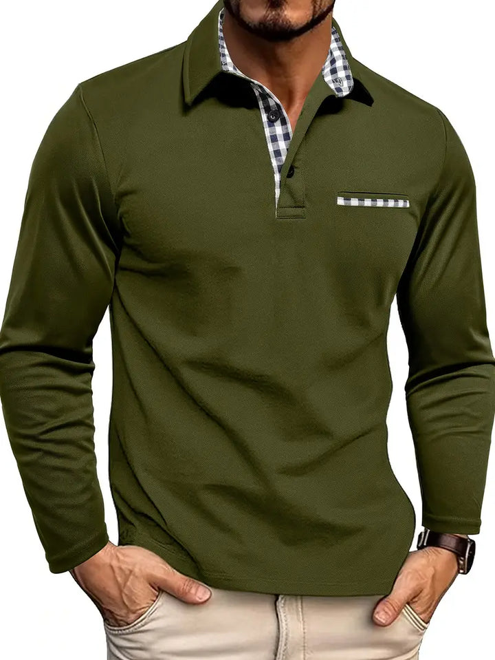 GERNAN™ | Men Long Polo Shirt