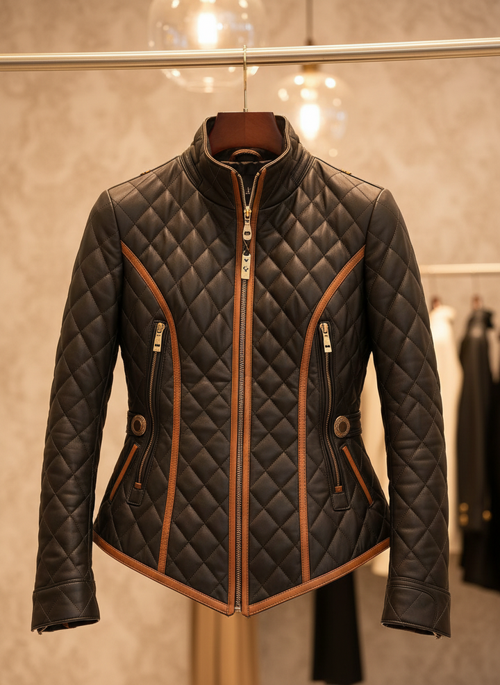 Elisa™ | Diamond-quilted Padded Jacket