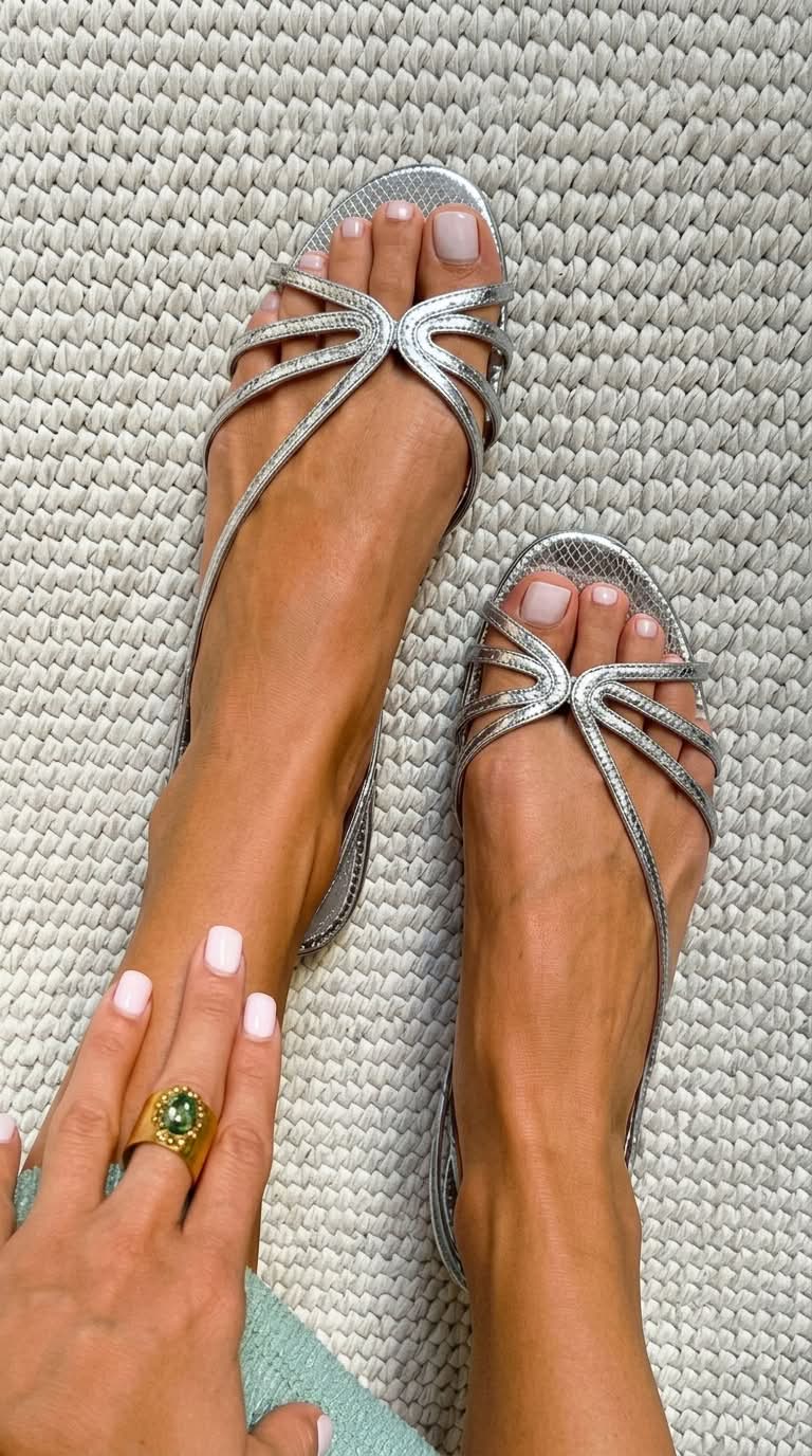 Maurelle | Golden Summer Comfort Sandals