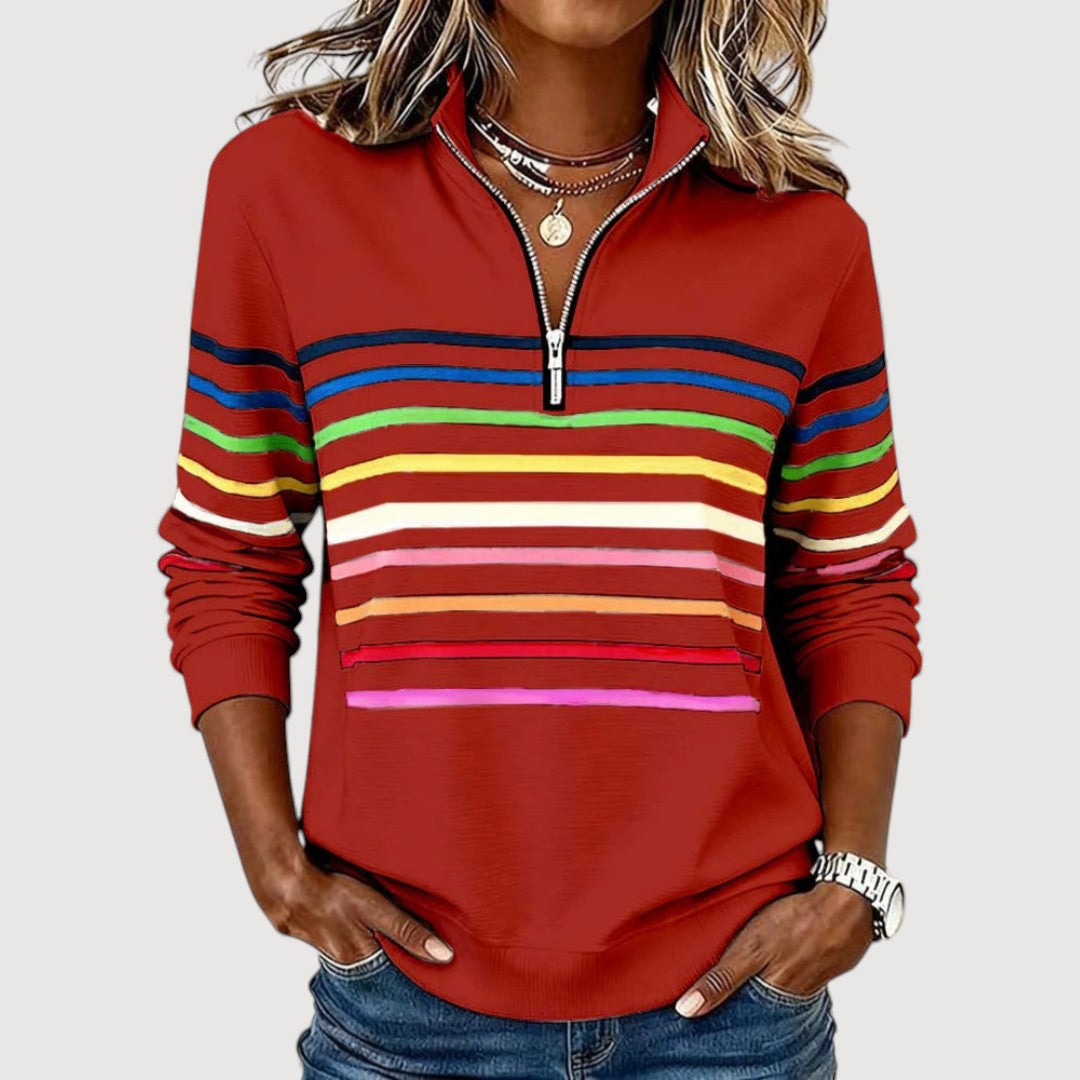 LACA – RELAXED ZIP TOP