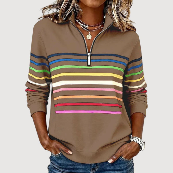 LACA – RELAXED ZIP TOP