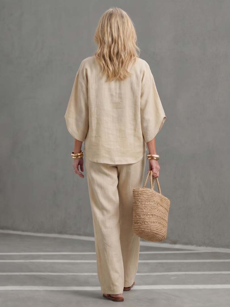 Amity | Elegant Relaxed Trouser Set