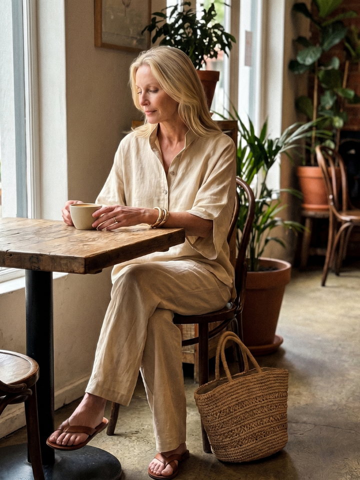 Amity | Elegant Relaxed Trouser Set