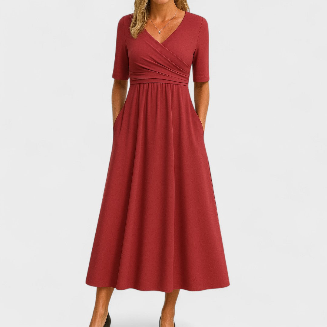 Pola | Effortless Elegant Midi Dress