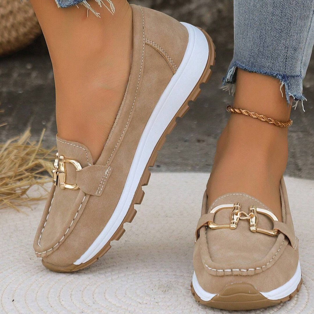 Ellie ™ - Flat Buckle Loafers