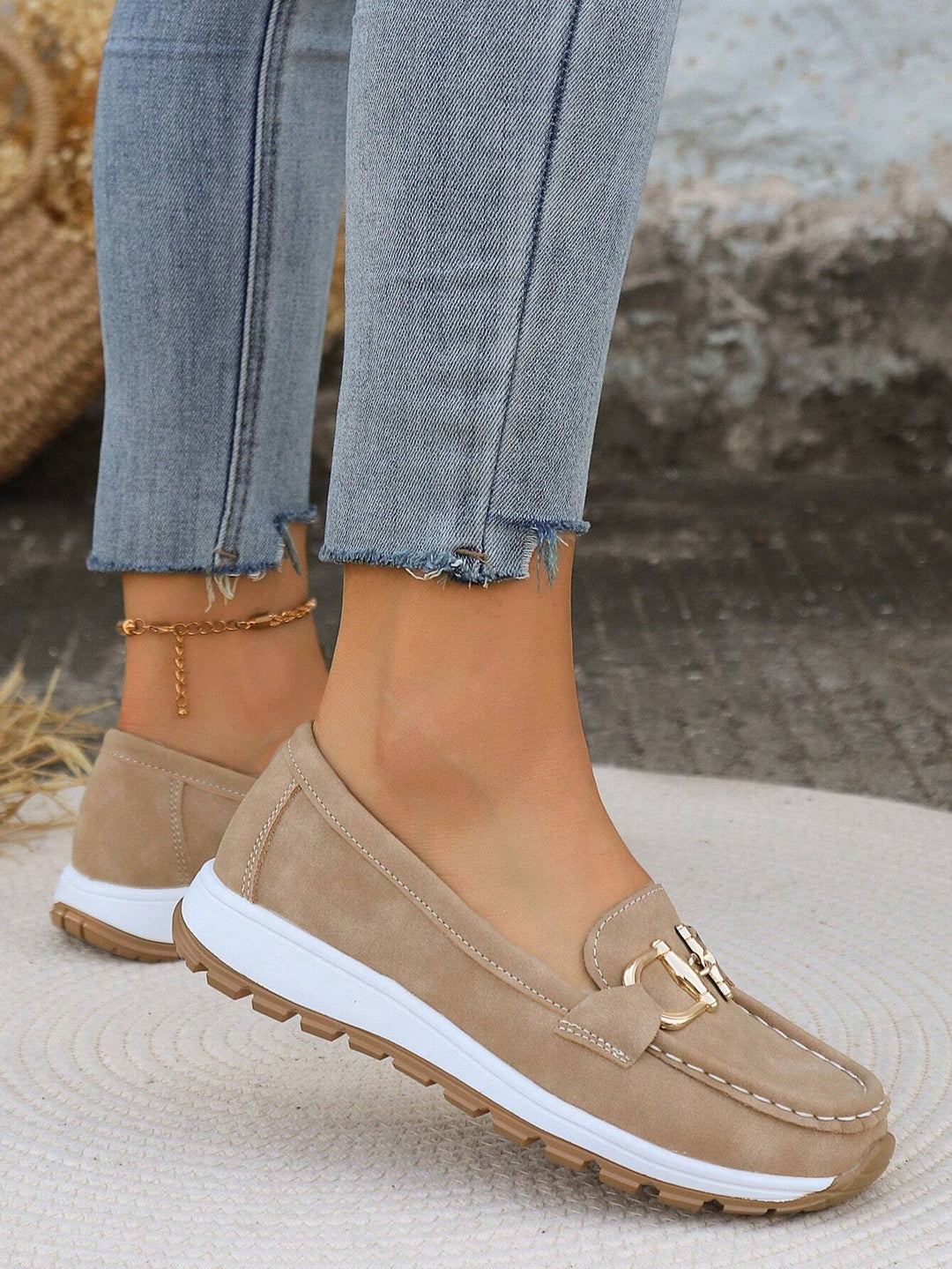 Ellie ™ - Flat Buckle Loafers
