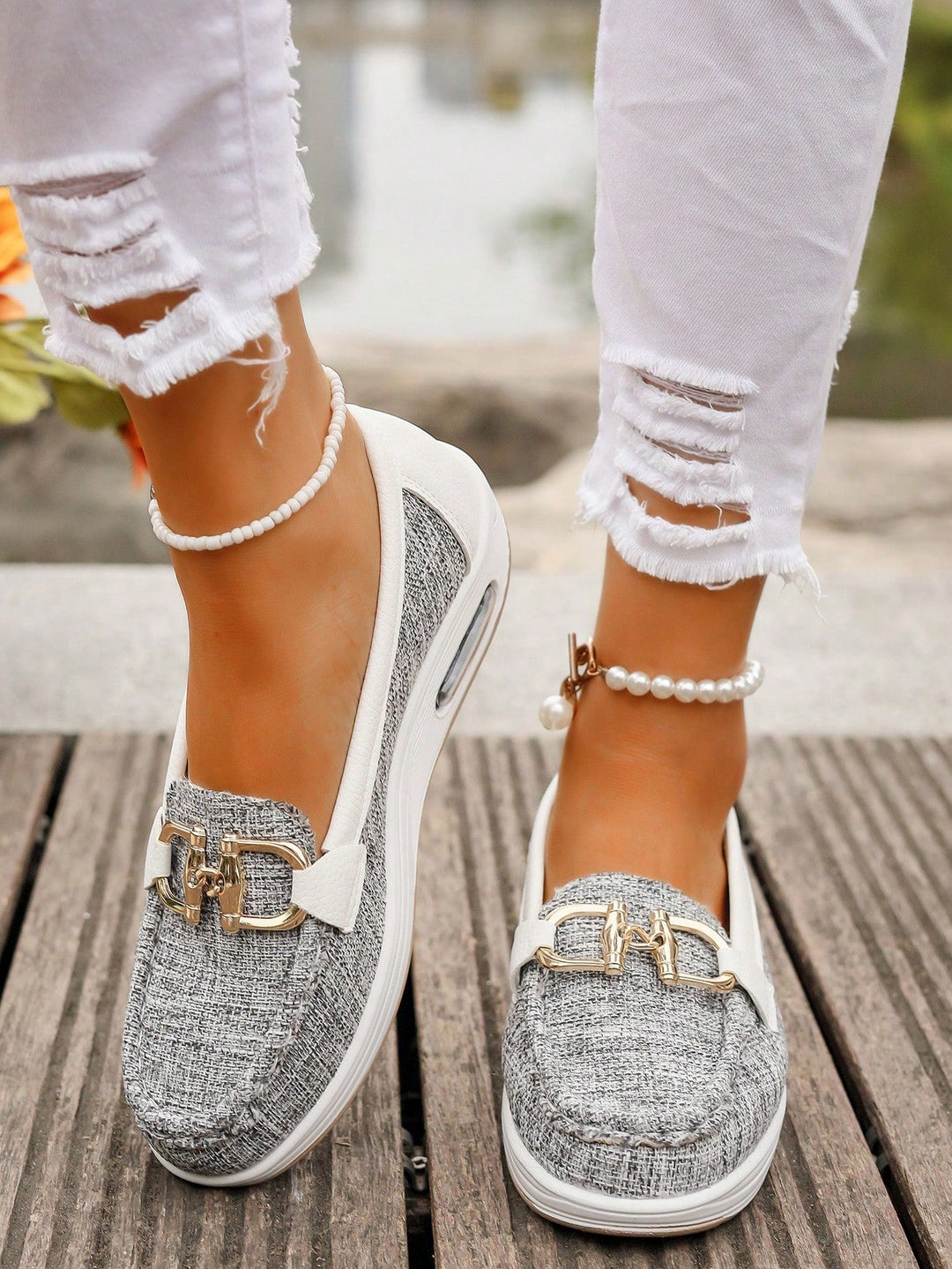 Ellie ™ - Flat Buckle Loafers