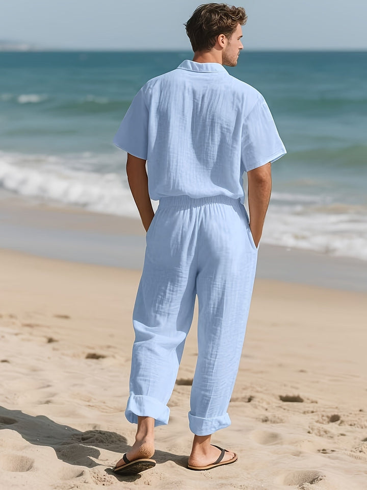 Aleanda | Men Premium Linen Set