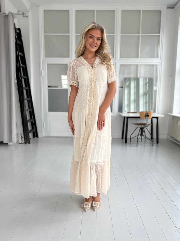 Lily™  Maxi Dress Beige