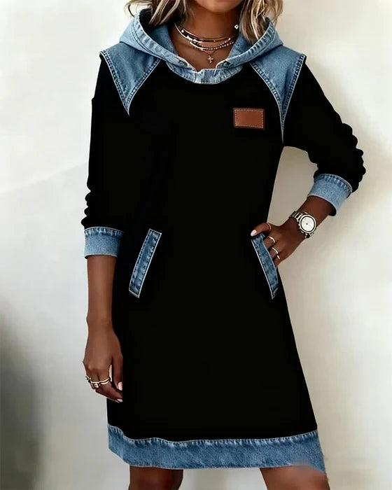 Lunariae ™ - Casual hooded dress