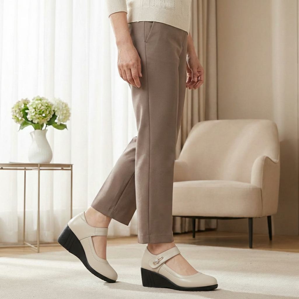Vivienne | Elegant Comfort Mid-Heel Shoes