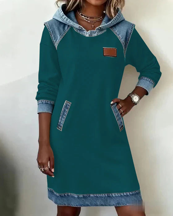 Lunariae ™ - Casual hooded dress