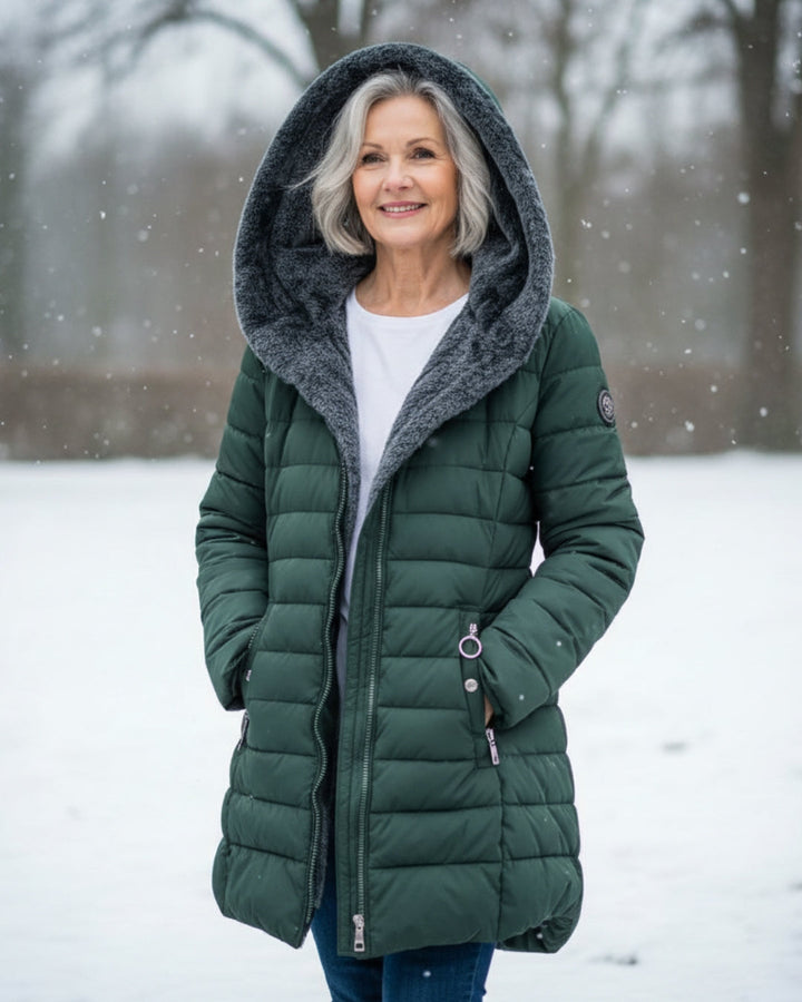 Aleya™ | Fleece Lined Puffer Jacket