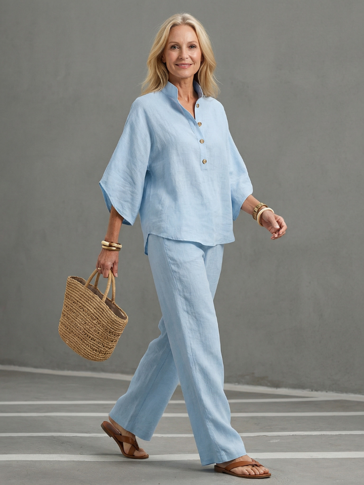 Amity | Elegant Relaxed Trouser Set