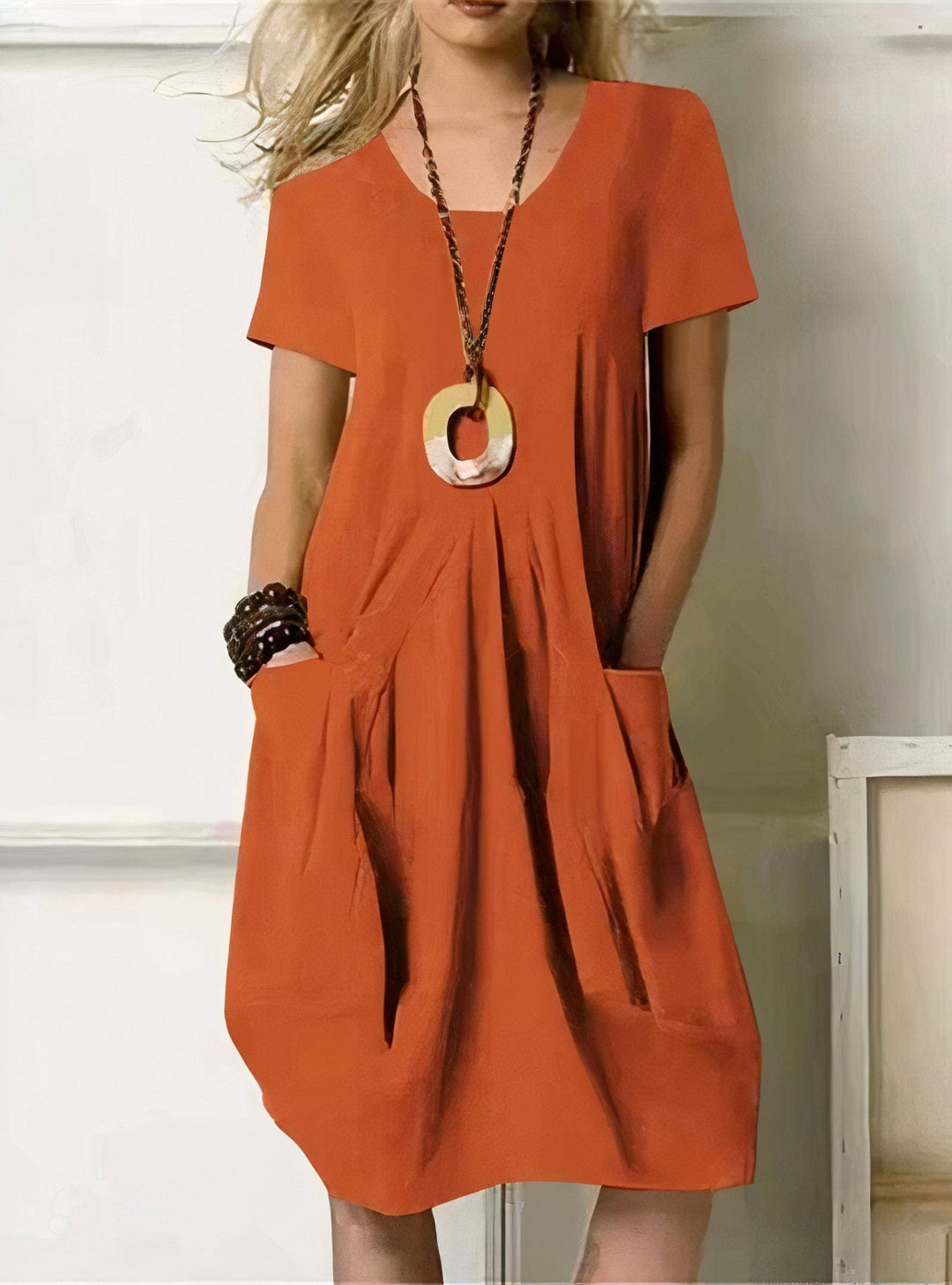 Isla | Relaxed Everyday Flow Midi Dress