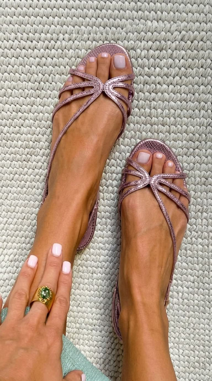 Maurelle | Golden Summer Comfort Sandals