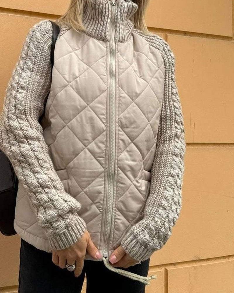 VICTORIA ™ | Casual knit fleece jacket