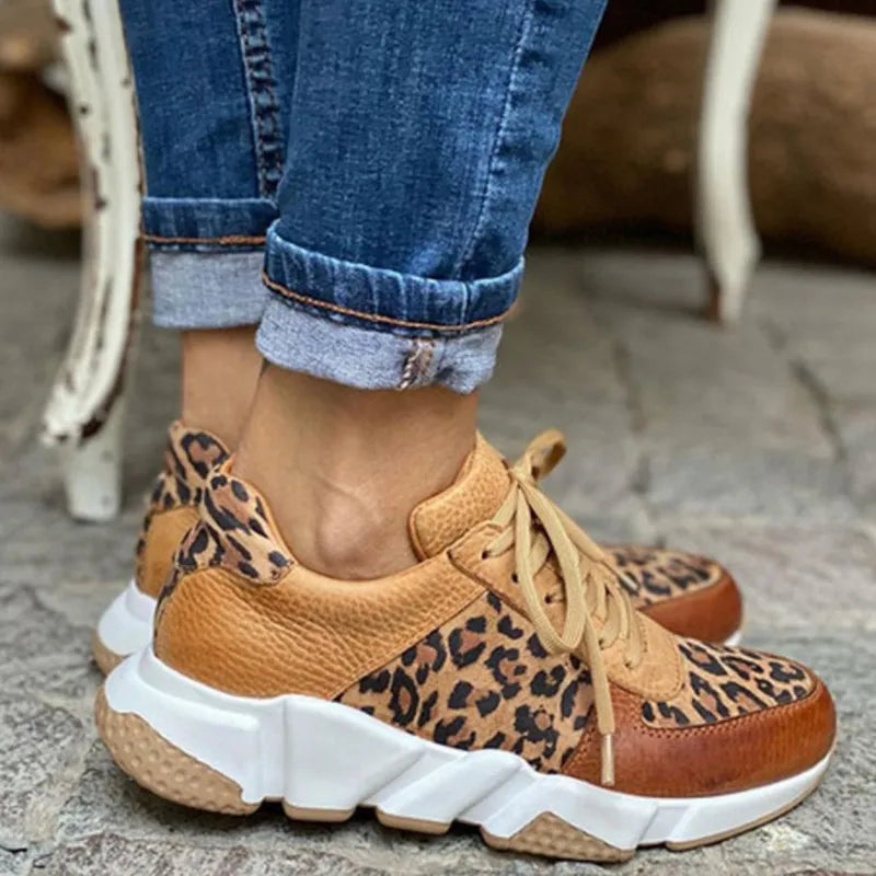 Crissa ™ | Comfortable Leopard Sneakers