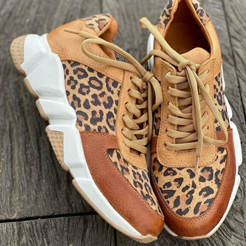 Crissa ™ | Comfortable Leopard Sneakers