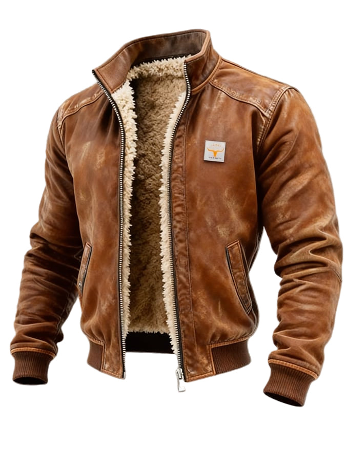 Michel | Thermal Leather Jacket