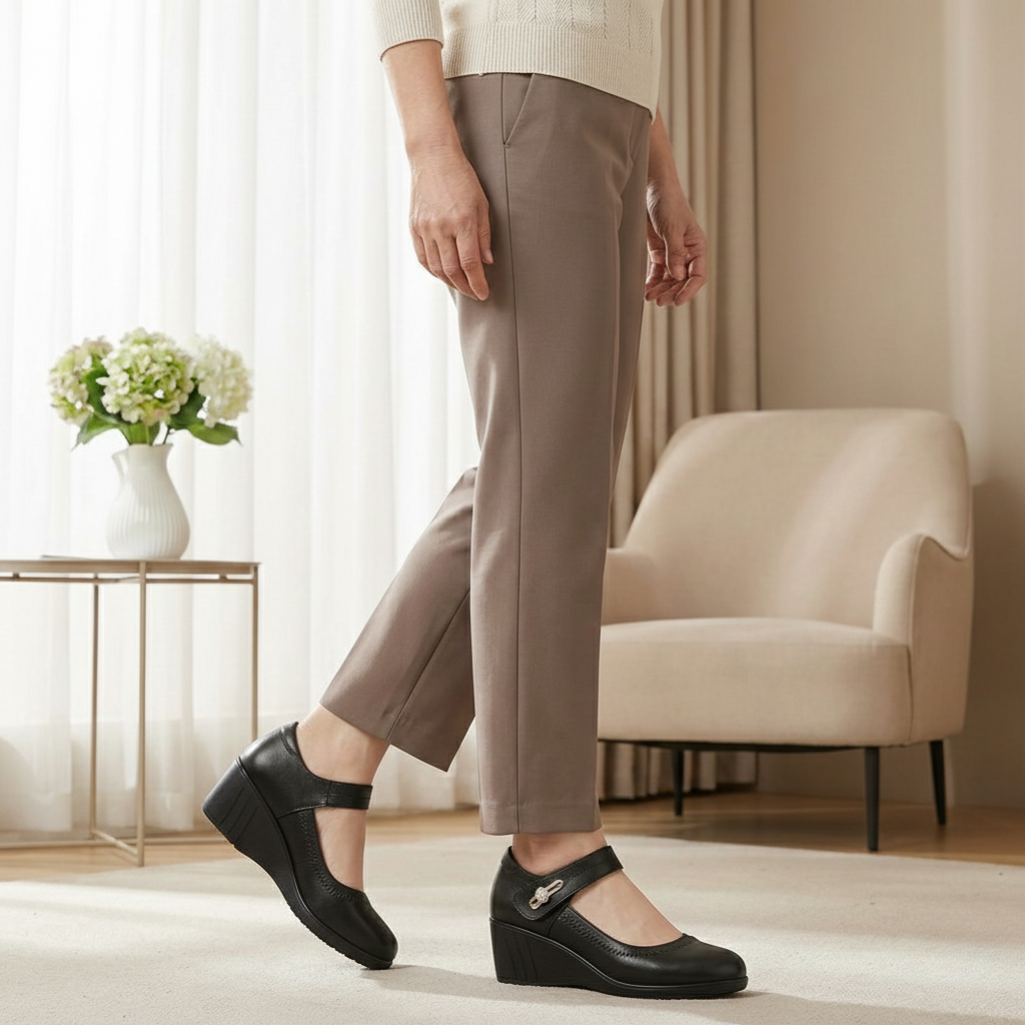 Vivienne | Elegant Comfort Mid-Heel Shoes