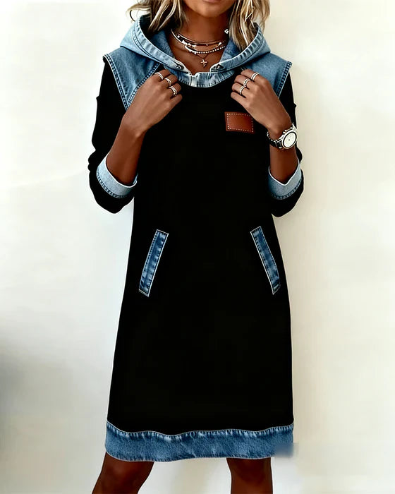 Lunariae ™ - Casual hooded dress