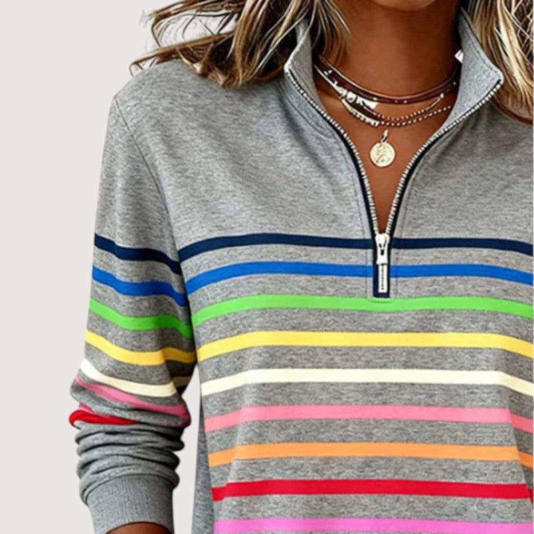 LACA – RELAXED ZIP TOP