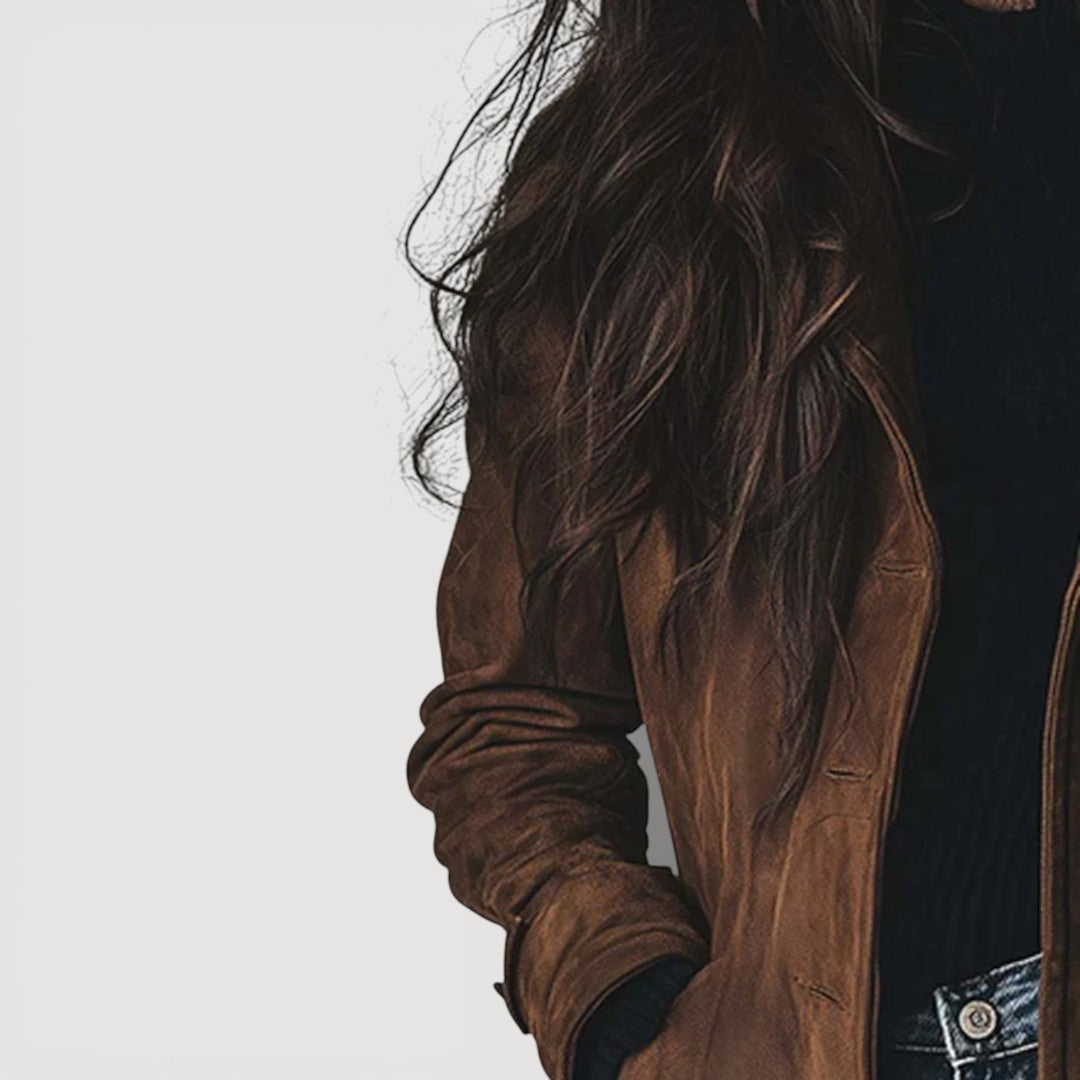 CARME – SUEDE TRENCH COAT