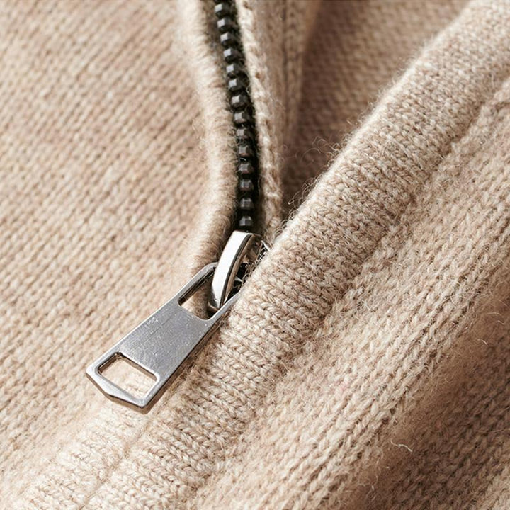 Miquel ™ | Premium Zip-Neck Pullover