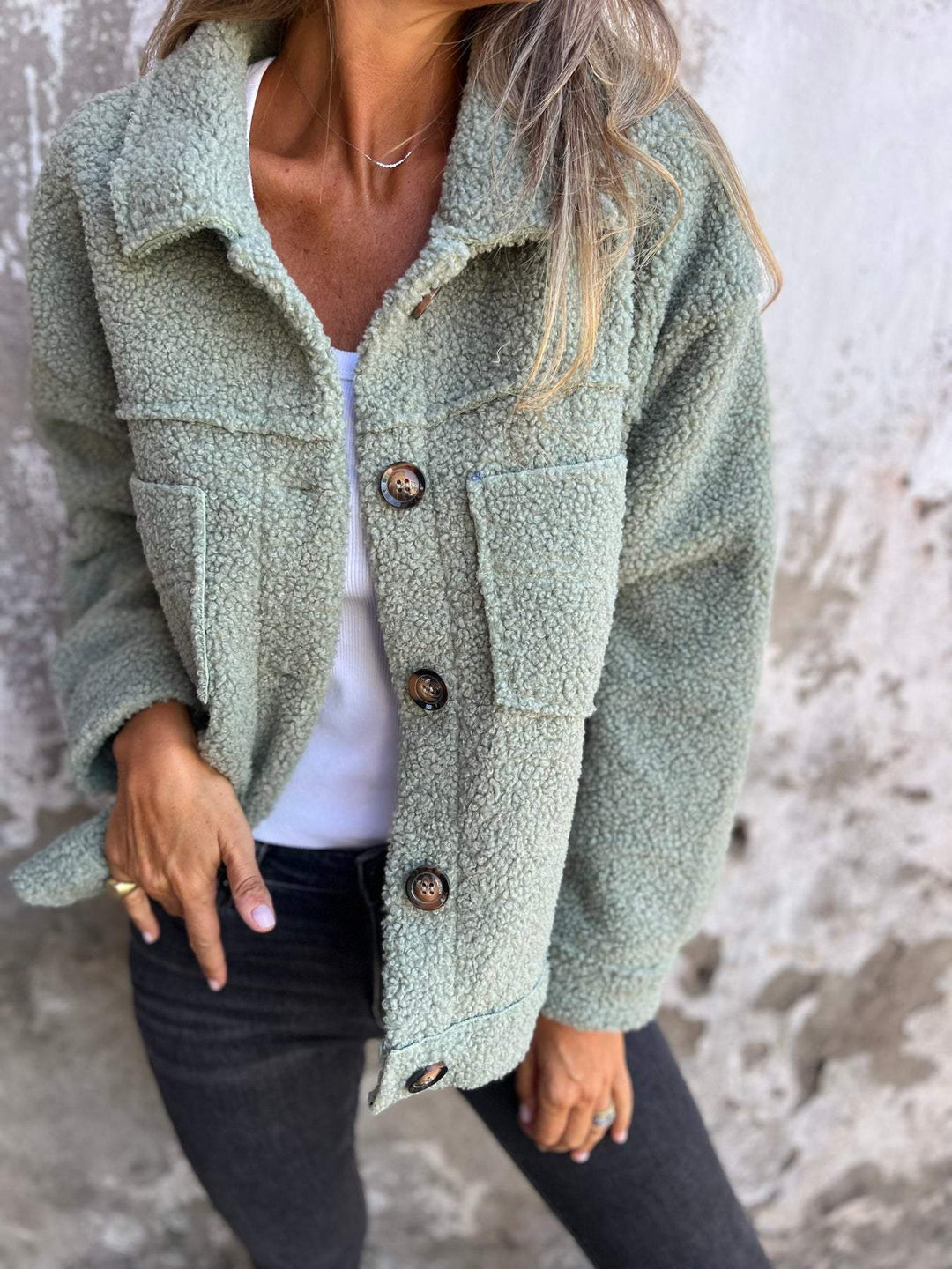 Alize™ | Cozy button-up jacket