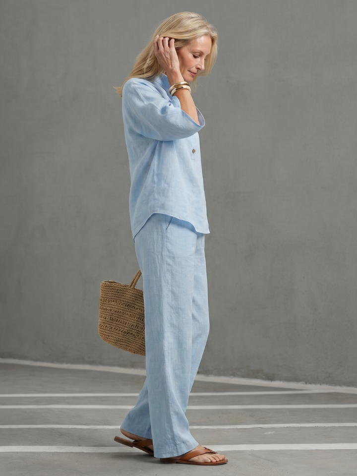 Amity | Elegant Relaxed Trouser Set