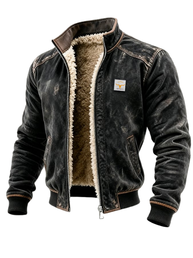Michel | Thermal Leather Jacket