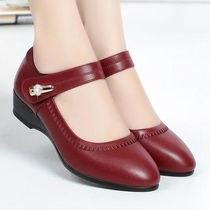 Vivienne | Elegant Comfort Mid-Heel Shoes