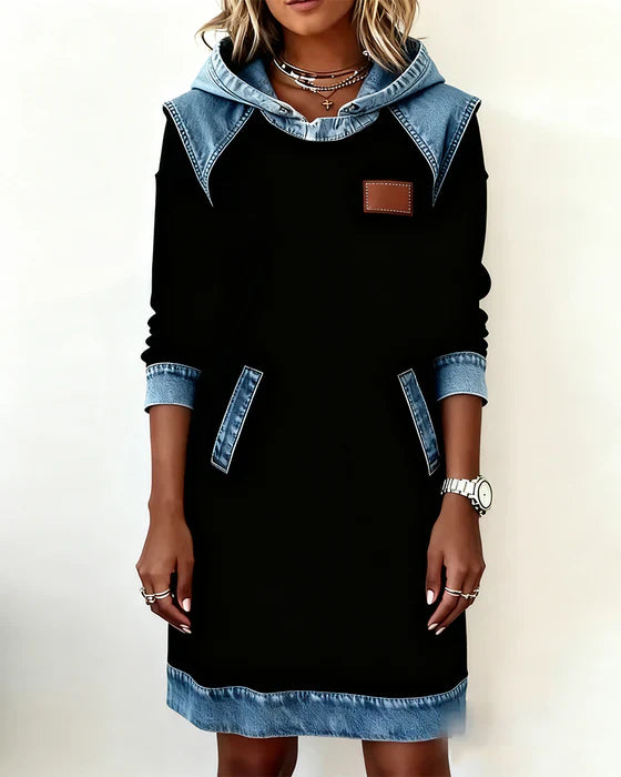 Lunariae ™ - Casual hooded dress