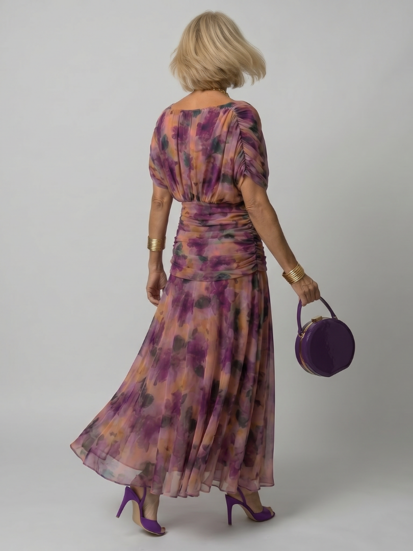 Seraphine | Elegant Off-Shoulder Midi Dress