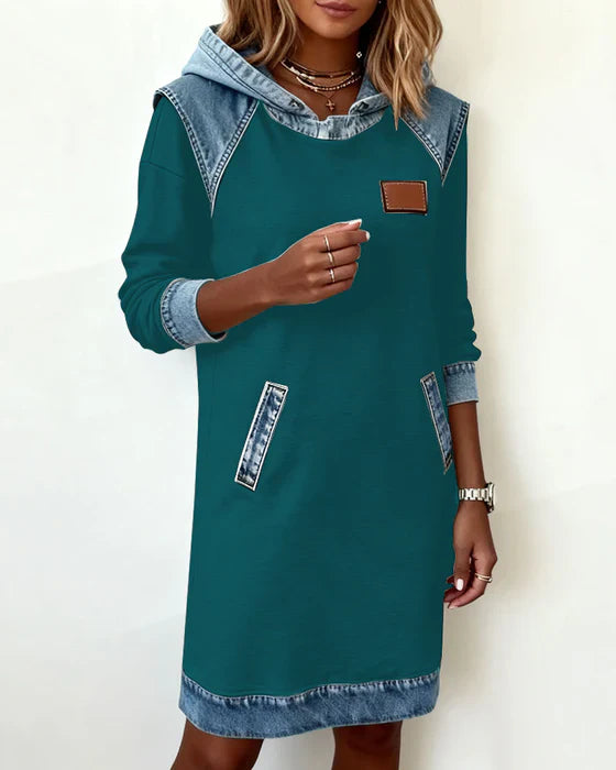 Lunariae ™ - Casual hooded dress