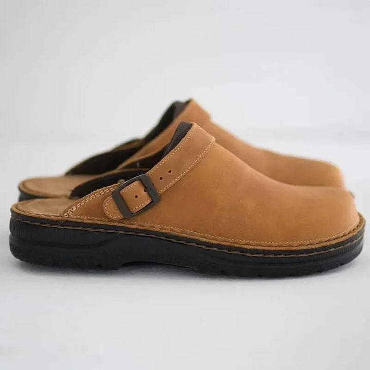 Helena | Premium Leather Clogs