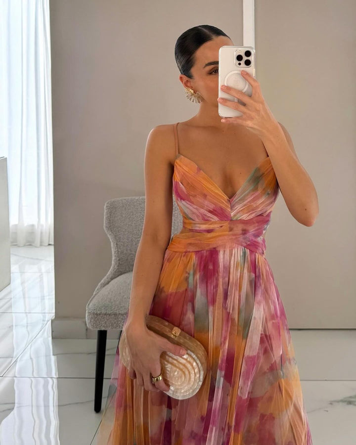 Giselle | Flattering Floral Maxi Dress