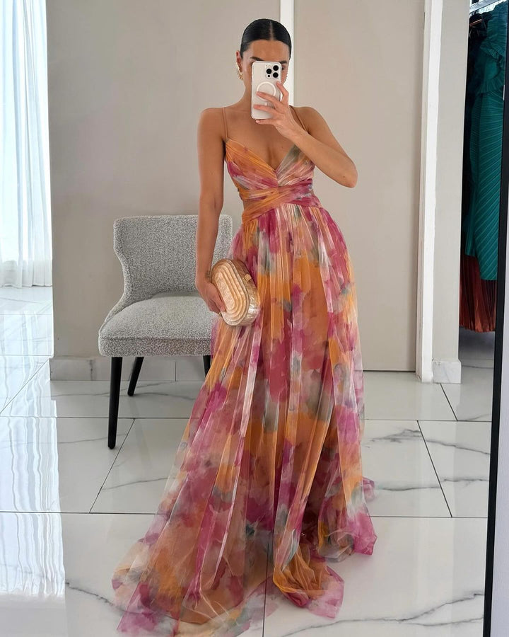 Giselle | Flattering Floral Maxi Dress