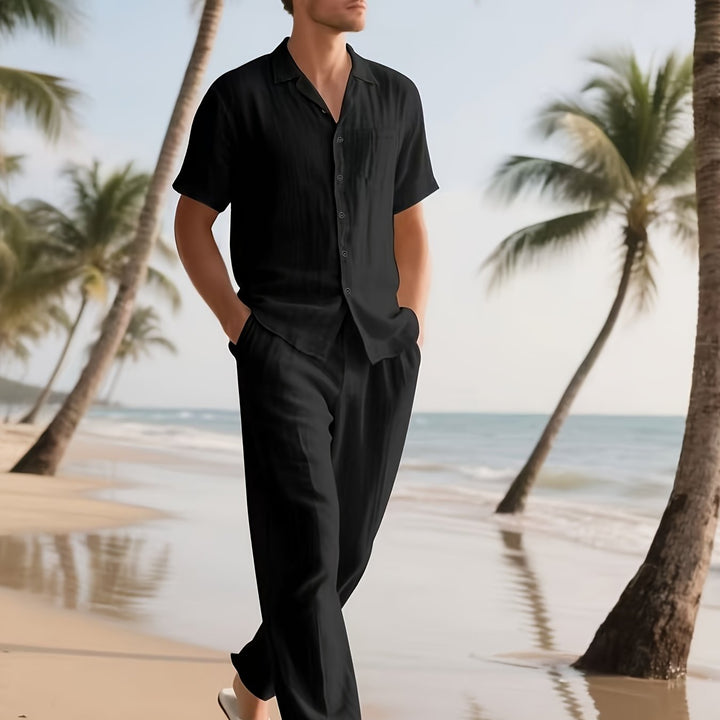 Aleanda | Men Premium Linen Set
