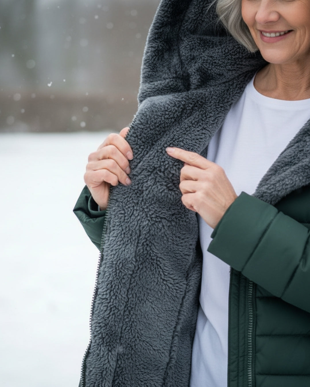 Aleya™ | Fleece Lined Puffer Jacket