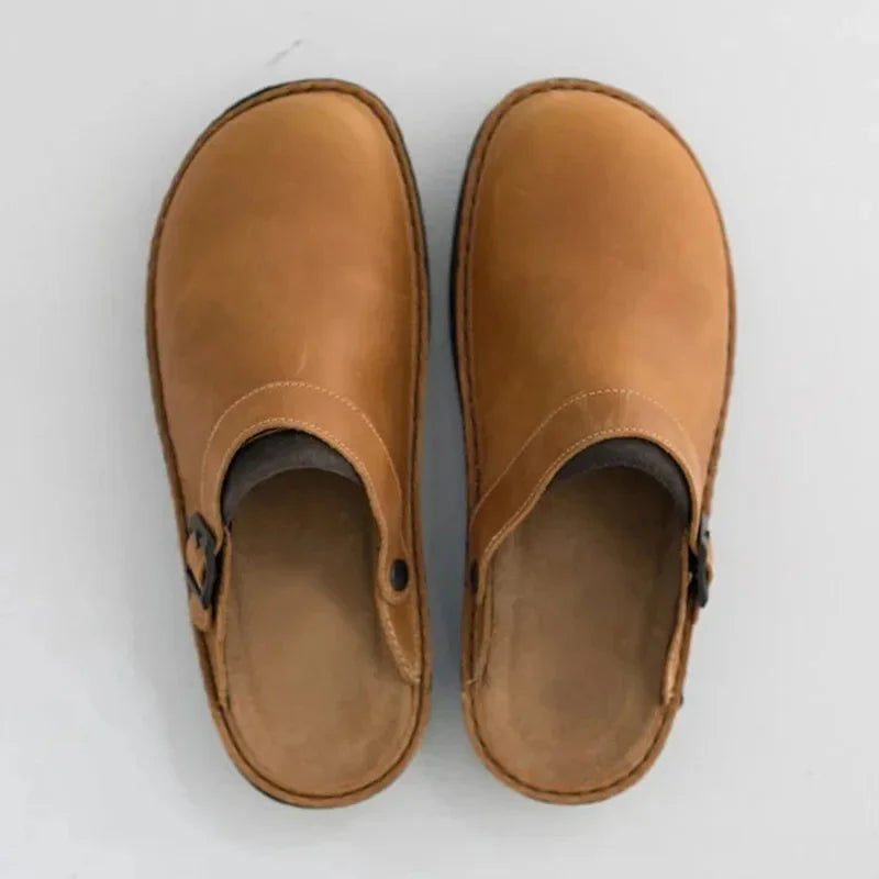 Helena | Premium Leather Clogs
