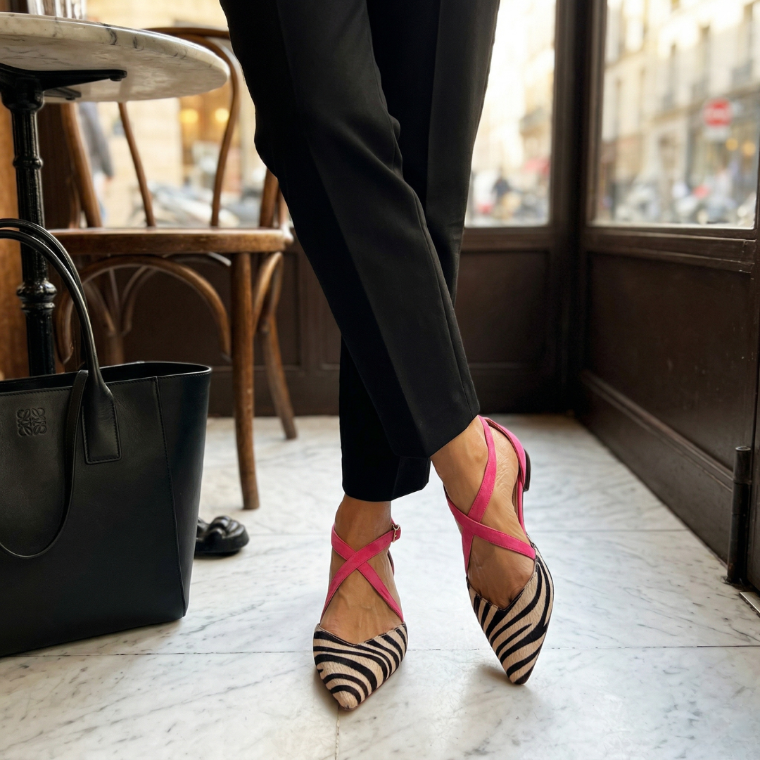 Fern | Elegant Strappy Ballet Flats