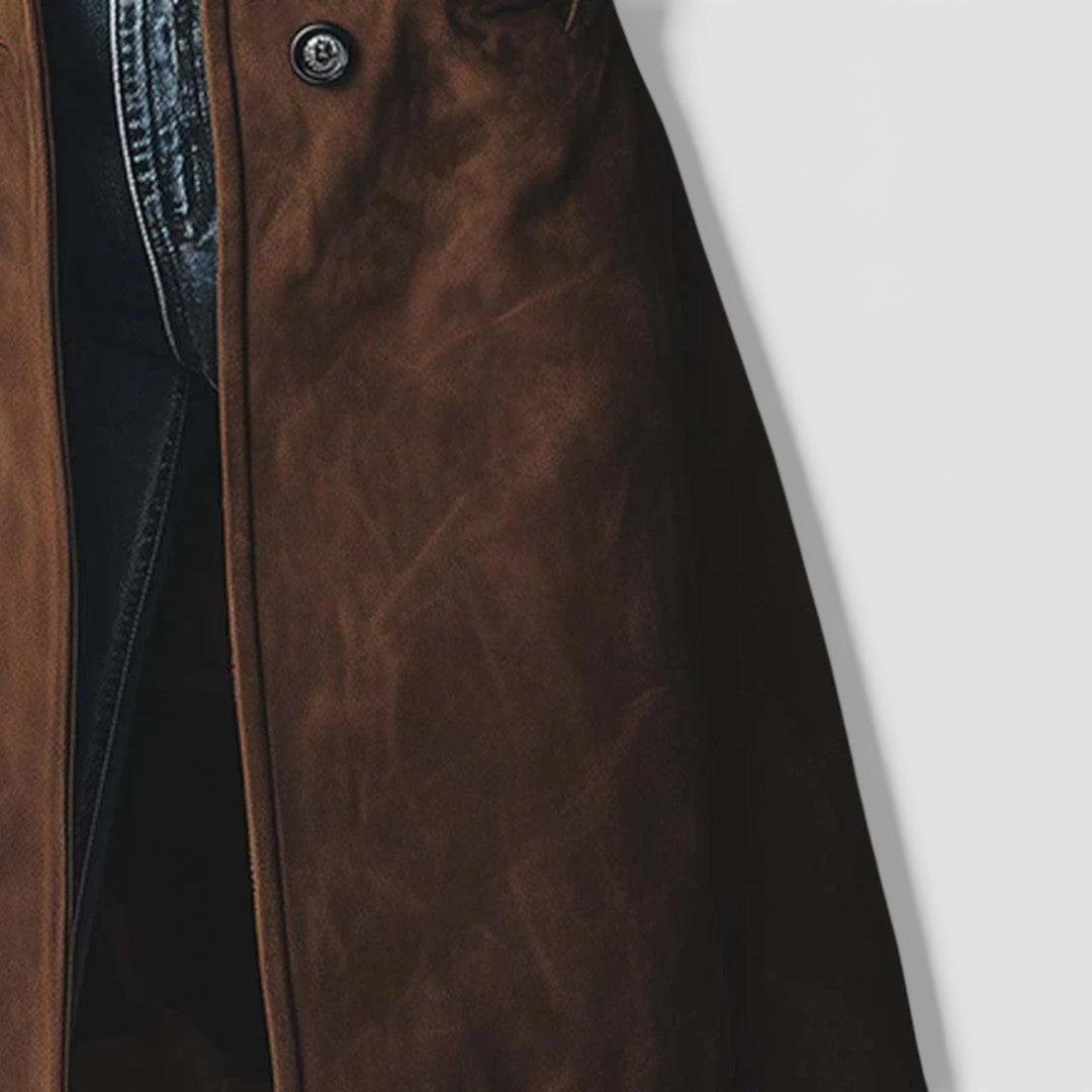 CARME – SUEDE TRENCH COAT