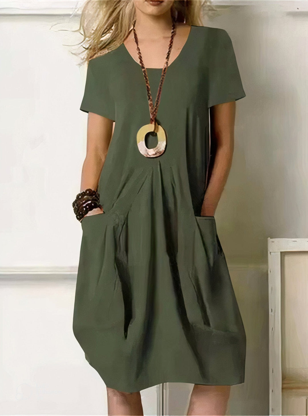 Isla | Relaxed Everyday Flow Midi Dress