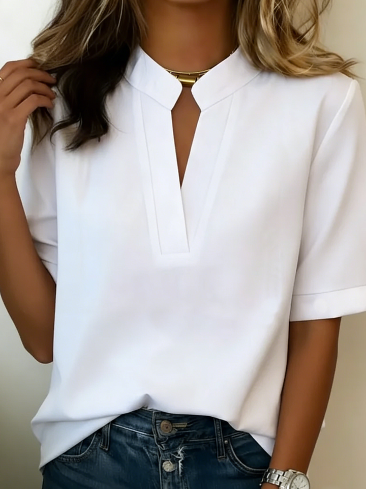 Élise | Elegant Collared Blouse