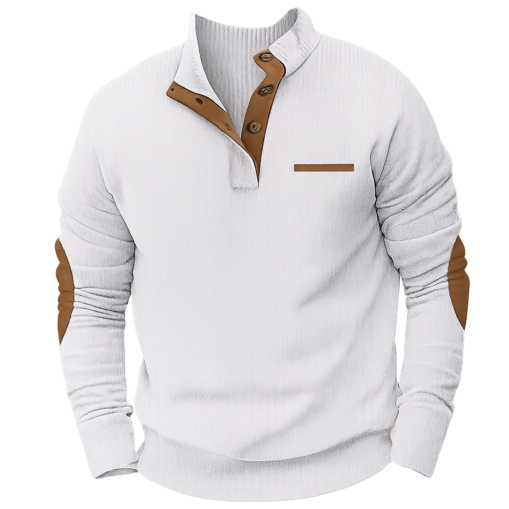 Bellonaro | Smart Quarter-Button Sweater