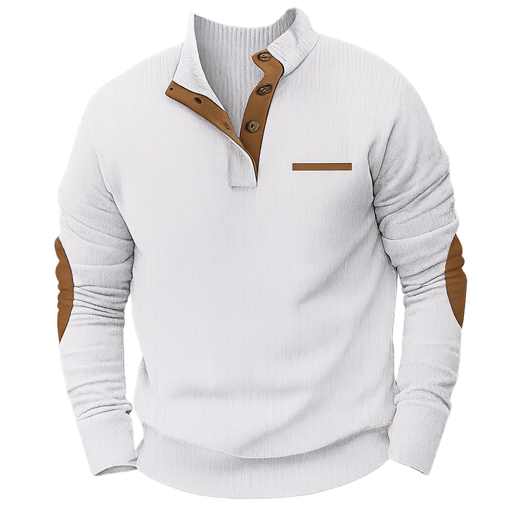 Bellonaro | Smart Quarter-Button Sweater