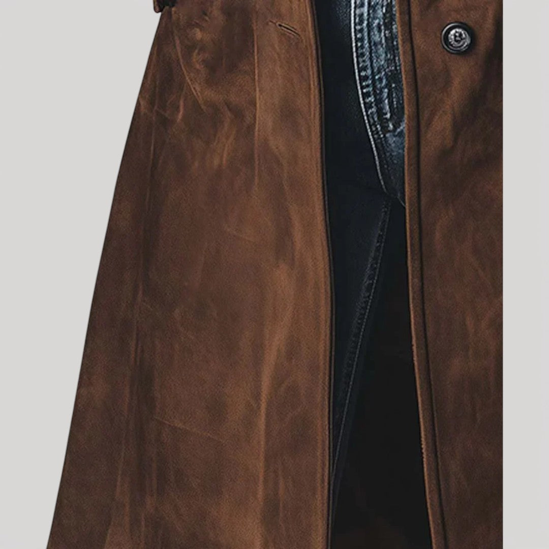 CARME – SUEDE TRENCH COAT