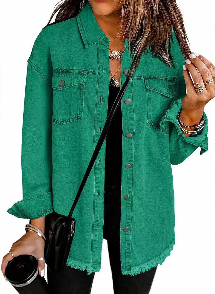 Katja | Relaxed Signature Denim Jacket